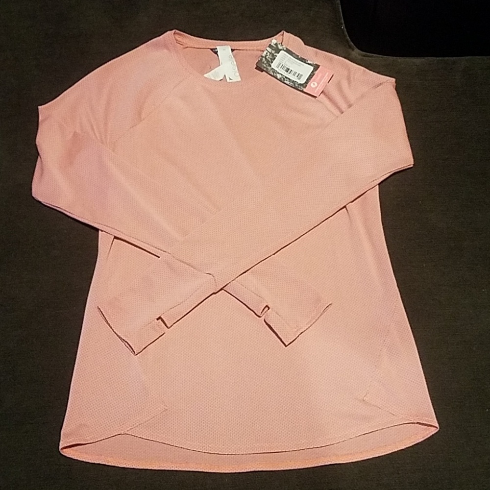 Flyout long sleeve fast pink/smoke